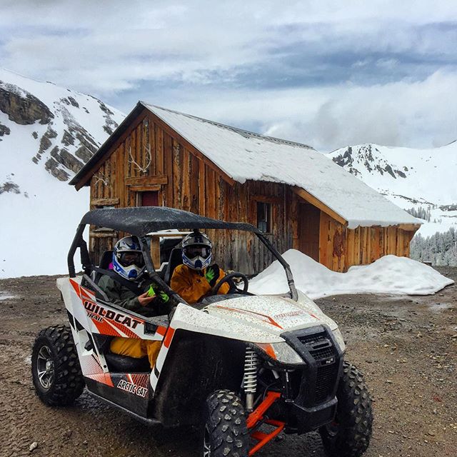 One of our sporty new @arcticcat_atv  #Wildcat side-by-sides at the cabin today.

#canada #tca #tobycreekadv #panoramabc #invermere #banff #canmore #canadianrockies #bcrockies #radiumhotsprings #hellobc #kootrock #kootenay