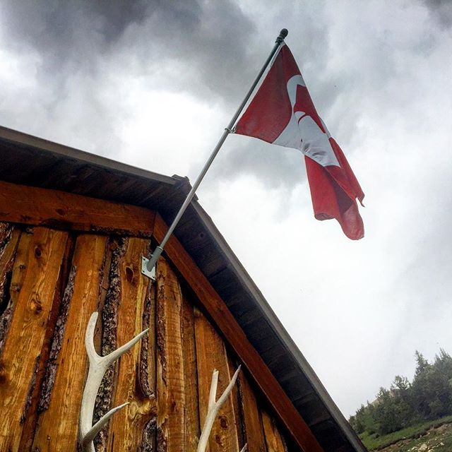 We are proud to be #Canadian ! We fly the flag at 8000' to show it! ???????????? #CanadaDay