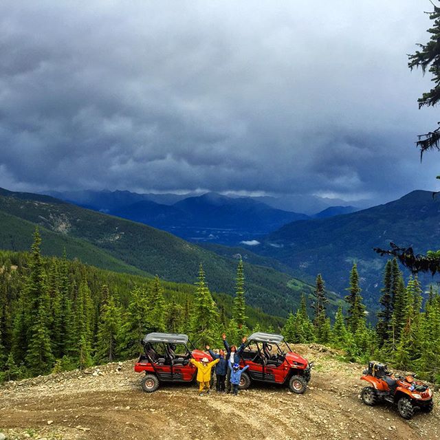 Stormy weather and spectacular views on today's afternoon half-day tour.

#ParadiseRidge #ATV #Kootrocks #Invermere #PanoramaBC #CanadianRockies #Banff #Canmore