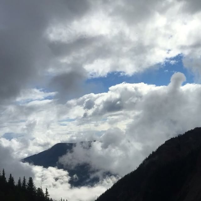The #clouds were on the move this morning as this #timelapse #video shows. 
#panoramabc #ATVtour #invermere #canadianrockies #banff