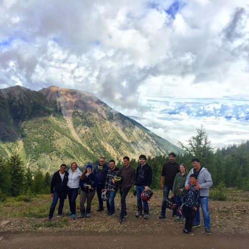 A family outing into the mountains and the clouds. #ATVtour …