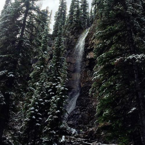 The Smith Falls and fresh snow!