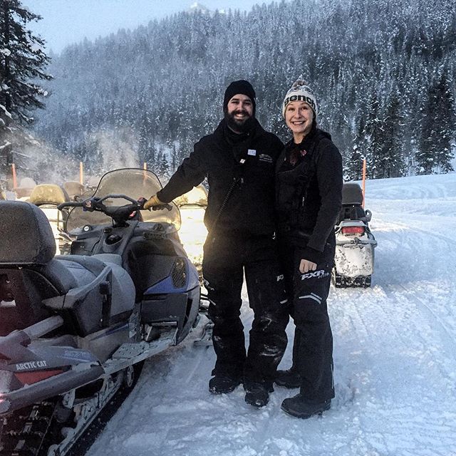 A very big thank you to Travis and Candace who came all the way from Manitoba to help us through the busy holiday season. Two years ago they were PowderX guests now a part of the team. Thanks you two - safe trip home - see you again very soon!