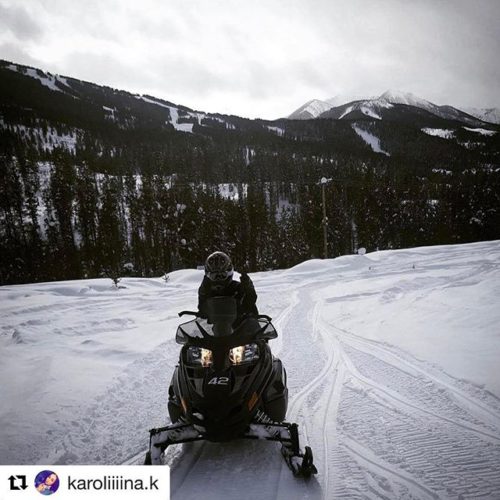 Instagram repost from  @karoliiiina.k ・・・ Rippin it up #snowmobiling#panorama#britishcolumbia#explore#outdoors#canadian#rockymountains …