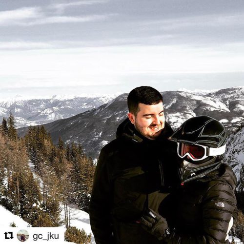 Instagram repost from @gc_jku ・・・ Great time snowmobiling today! Behind …