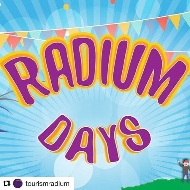 #Repost from @tourismradium
・・・
#RadiumDays2017, right around the corner. Save the date June 23rd & 24th!
#Radium #Travelcv #ExploreBC #kootrocks