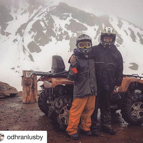 #Repost @odhranlusby ・・・ Incredible experience driving an ATV up an …