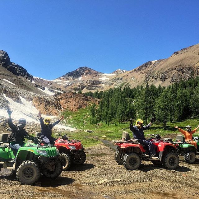 Hands up if you agree that today was an excellent day to go on an #ATVtour to Paradise.