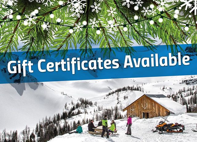Have you started thinking about Christmas gifts yet?

A #TobyCreekAdventures gift certificate is a unique, thoughtful and very memorable gift. 
Available at our office or anywhere in the world via email.