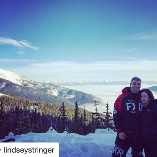 REPOST: @lindseystringer ・・・ Just hanging out on top of the …