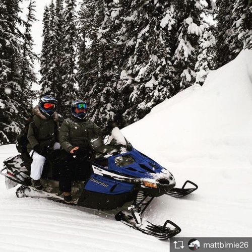 Repost from @mattbirnie26 Awesome day snowmobiling at Panorana today. #snowmobiling …
