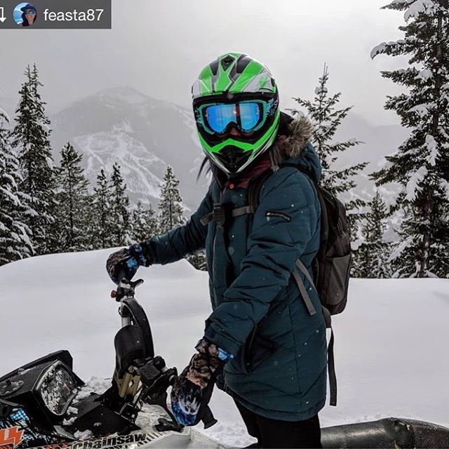Repost from @feasta87 When you find so much snow that the photographer can't even step back enough to get the sled fully in ????❄️???? @tobycreekadv