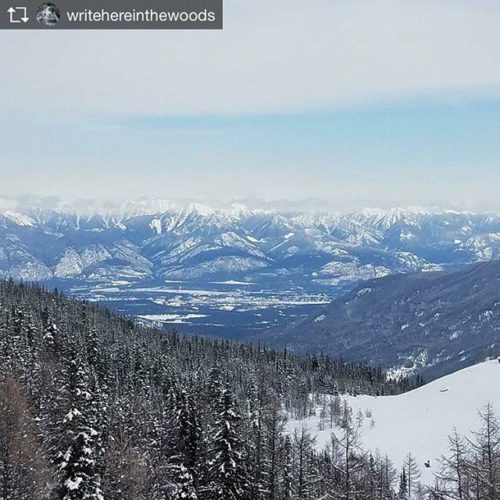 Repost from @writehereinthewoods Wrapping up February break right with some …