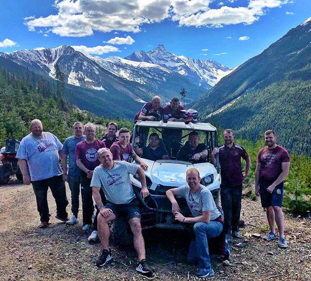 Is this really May?? It was a spectacular sunny warm day to go riding in the mountains with members of #BedinogRFC in Wales.
##tobycreekadventures #atvtours