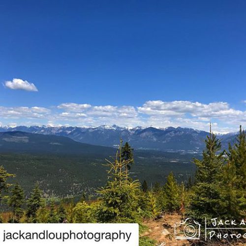 #Repost from @jackandlouphotography ・・・ Looking back on the Rockies from …