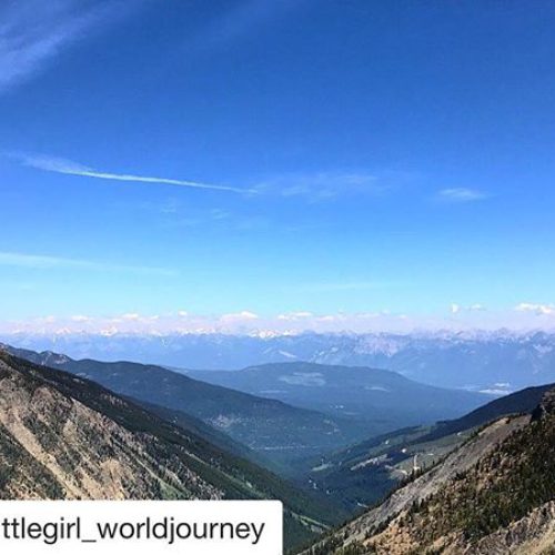 #Repost from @littlegirl_worldjourney ・・・ The stunning view from the summit! …