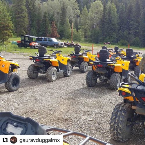 #Repost from @gauravduggalrnx ・・・ #atv adventure out in Panorama with …