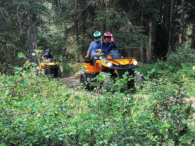 Today’s full-day ATV/UTV tour headed out in a fresh cool morning after some welcome rain overnight. .
.
The weather forecast promises mild temperatures in the low 20’s C through the #longweekend . It’s perfect weather for a 4WD adventure.  Join us this weekend. Our trips start at only .
.
.
#tobycreekadventures #kootrocks #fairmonthotsprings #warmsideoftherockies #panoramamountainresort #purecanada #augustlongweekend #britishcolumbiaday