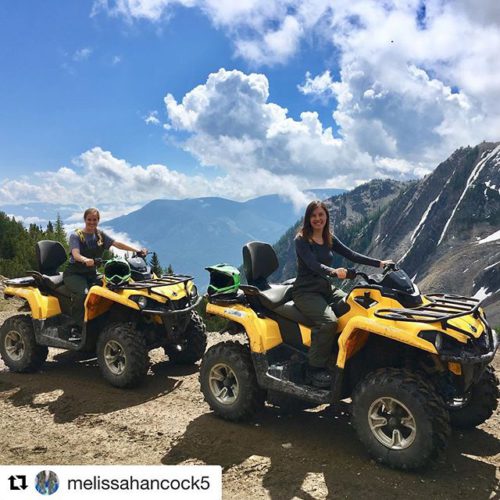 #Repost from @melissahancock5 ・・・ Different weather, machine, and terrain this …