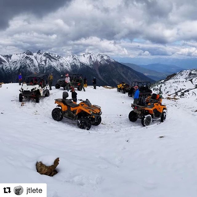 Yes, too early!  But only a little.....!
.
.
Repost from @jtlete ・・・
???? too early for sled season?
#tobycreekadventures 
#panoramaresort 
#canam