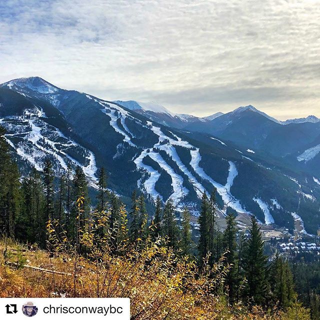 #Repost from @chrisconwaybc ・・・
Hey Pano you’re looking mighty fine from over here at #TobyCreekAdventures this #Thanksgiving Sunday afternoon ????
.
.
#panoramamountainresort #warmsideoftherockies #purcellmountains #britishcolumbia #mountainsmatter #purecanada ????????