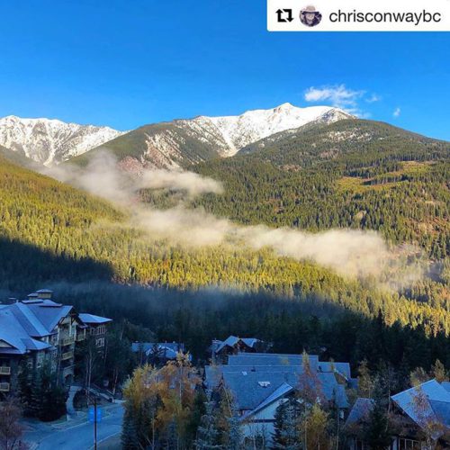 #Repost from @chrisconwaybc ・・・ A beauty blue sky & fresh …