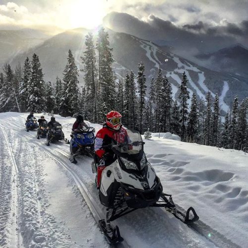 Yahoo !! It’s OPENING DAY at #TobyCreekAdventures. Our 2018/19 snowmobile …