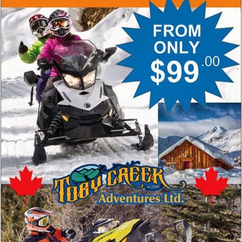 Did you know our daily snowmobile trips start at only …