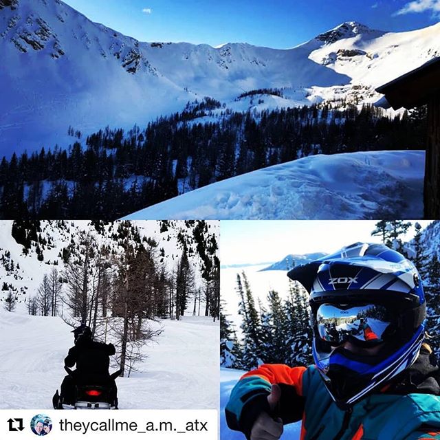 #Repost from @theycallme_a.m._atx ・・・
Snowmobiling in "The Bowl"
.
.
.
.
.
.
.
.
.
#tobycreekadventures #snowmobile #snowmobiling #findyouradventure #mountains #snow #lesbiantravel #canada #lgbtqtravelers #wetraveltheworld #wanderlust #internationaltravel #gopro #travelcouple #coupleswhotravel #lesbiantravel