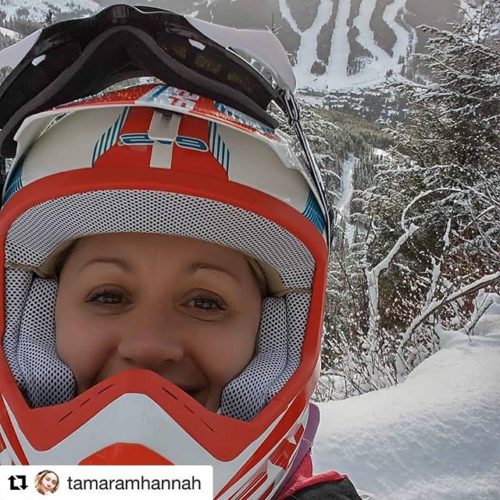 #Repost from @tamaramhannah ・・・ That time I went sledding up …
