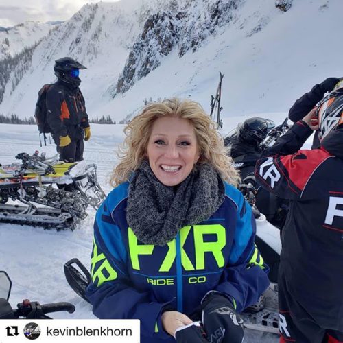 #Repost from @kevinblenkhorn ・・・ Sled barbie at the top of …