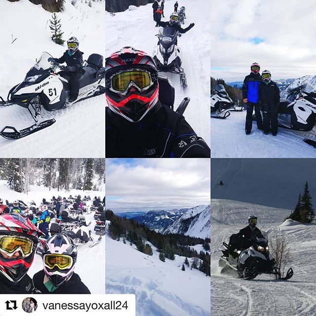 #Repost from @vanessayoxall24 ・・・
New years day 2019 best way to spend it

#snowmobile #tobycreekadventures #snow #canada