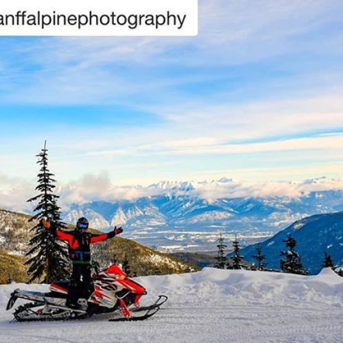 #Repost from @banffalpinephotography ・・・ Views on the way up to …