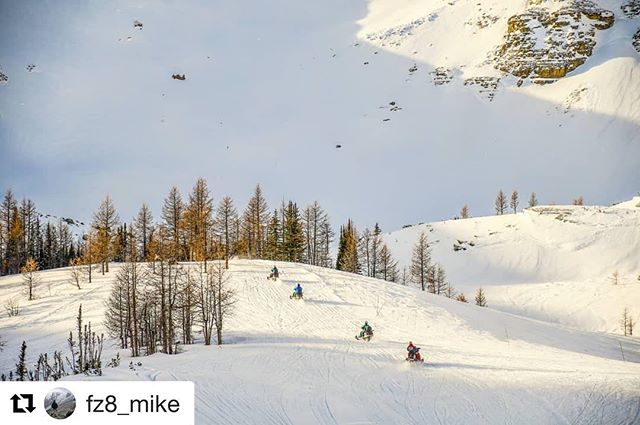 #Repost from @fz8_mike ・・・
Back up to the Paradice Bowl for the first time in 2019. .
.
.
.
#sled #sledding #snowmobile #snowmobiles  #tobycreekadventures #snow #outdoors #sleddin #panoramabc #panorama #invermere #radiumhotsprings #bc #explorebc #canada