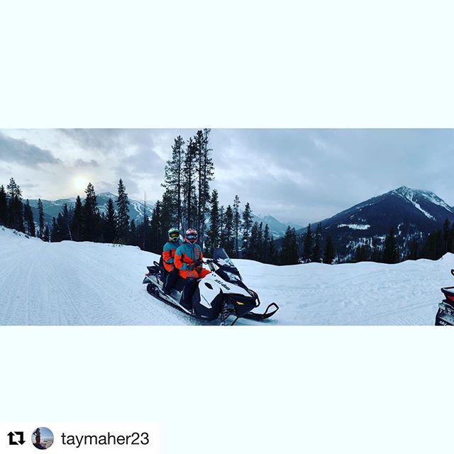 #Repost from @taymaher23
・・・
Nostalgia: for those old school Mario kart fans; this was the REAL frappe snowland! #skidoo #tobycreekadventures