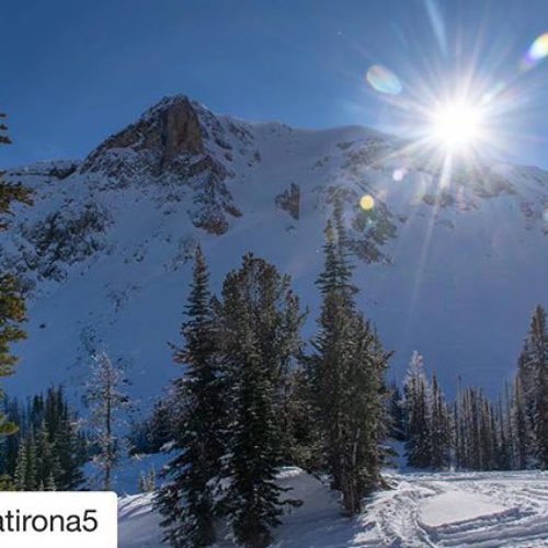 #Repost from @flatirona5 ・・・ Rode snowmobiles up to the old …