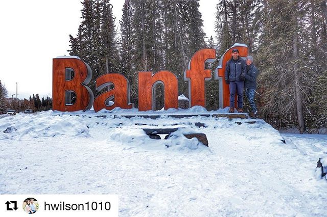 #Repost from @hwilson1010
・・・
Banff, you give the term “Winter Wonderland” a whole new meaning.  #Banff #AlbertaCanada #LakeLouise #SunshineVillage #Cold #TobyCreekAdventures