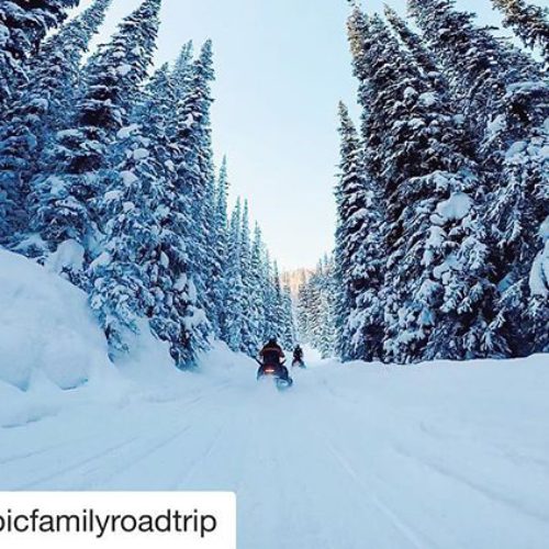 #Repost from @epicfamilyroadtrip ・・・ This place is a winter playground! …