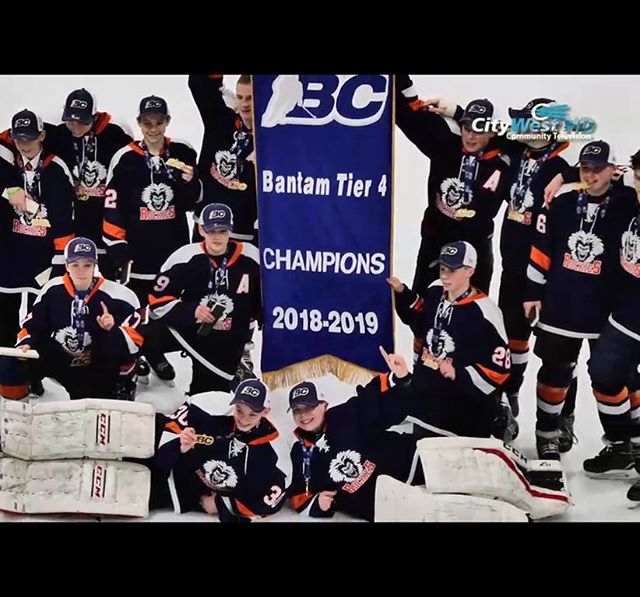 CONGRATULATIONS !! @cvrockies Bantams who are bringing home hockey GOLD from the provincial champs in #PrinceRupert. @zsmith_913 we are  really proud of you and the whole team! Well done guys ???????? .

#hockey #cvrockies #invermere #columbiavalley #goldmedalgame #panoramamountainresort #tobycreekadventures