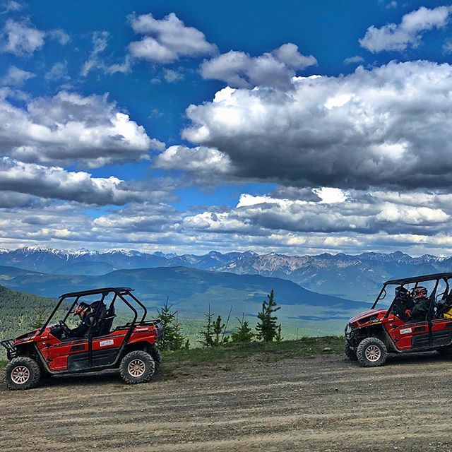 Are you visiting the #CanadianRockies this spring? Did you know our ATV and UTV tours start in early May? Amazing views of the Rockies, Purcells and #ColumbiaValley and visit an incredible hidden waterfall in full spring flood. See our website for details and booking.