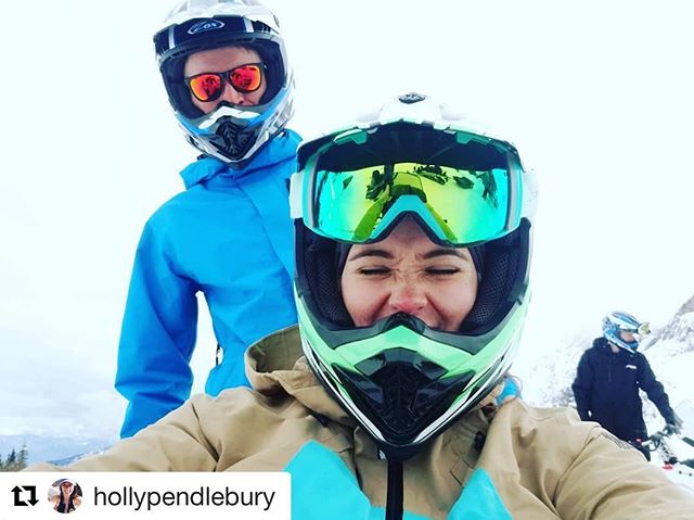 #Repost from @hollypendlebury ・・・
Apprently my eyes are so used to goggles and sunglasses, that without them they like to stay closed.

#tobycreekadventures