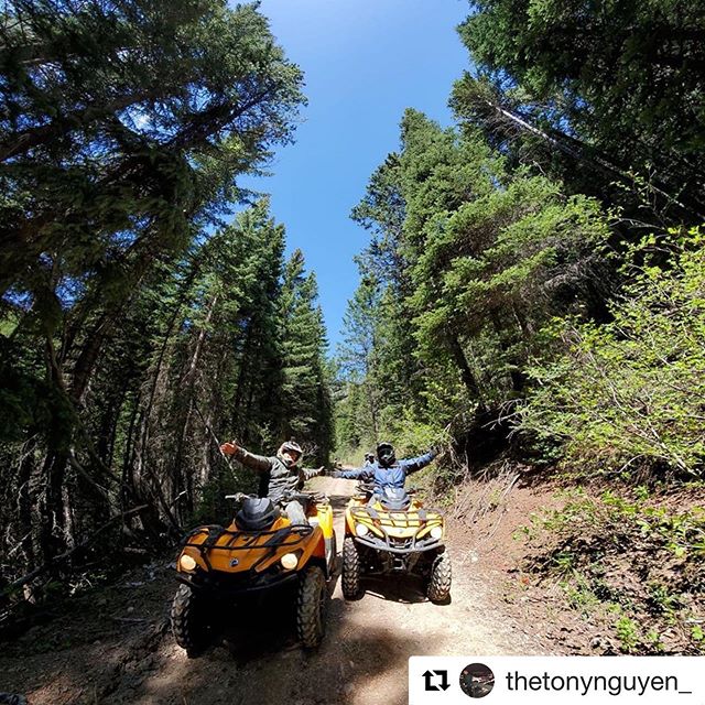 #Repost from @thetonynguyen_ ・・・
Our tour guide was our personal photographer. .
.
.
.
.
.
.
.
.
.
#Tobycreekadventures #wildlife #atv #offroading #4wheeling #mountains #britishcolumbia #highlyrecommended
