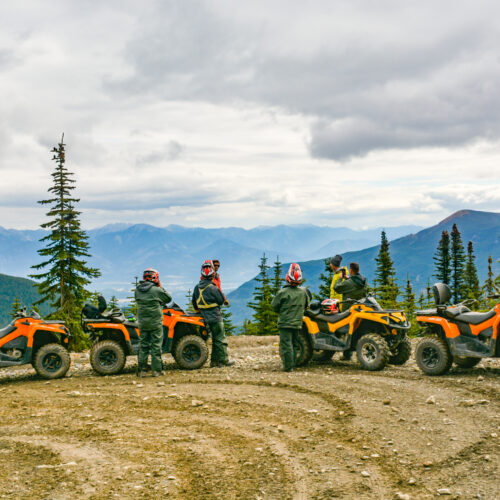 Raft ‘n’ Ride - Toby Creek Adventures | Guided Snowmobile and ATV Tours