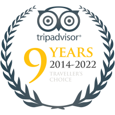 TripAdvisor Traveller's Choice 9 Years